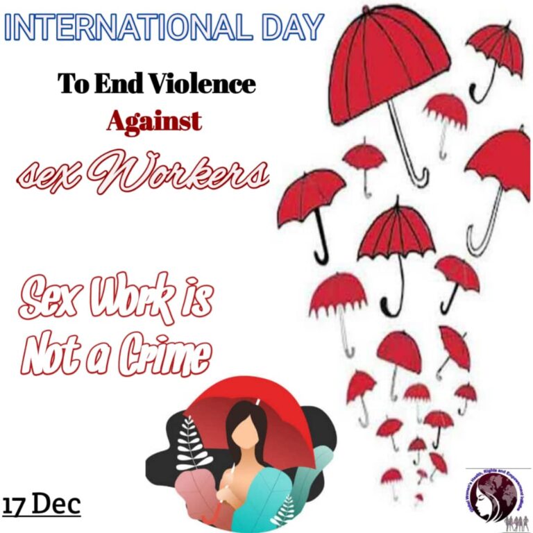 International Day To End Violence Against Sex Workers